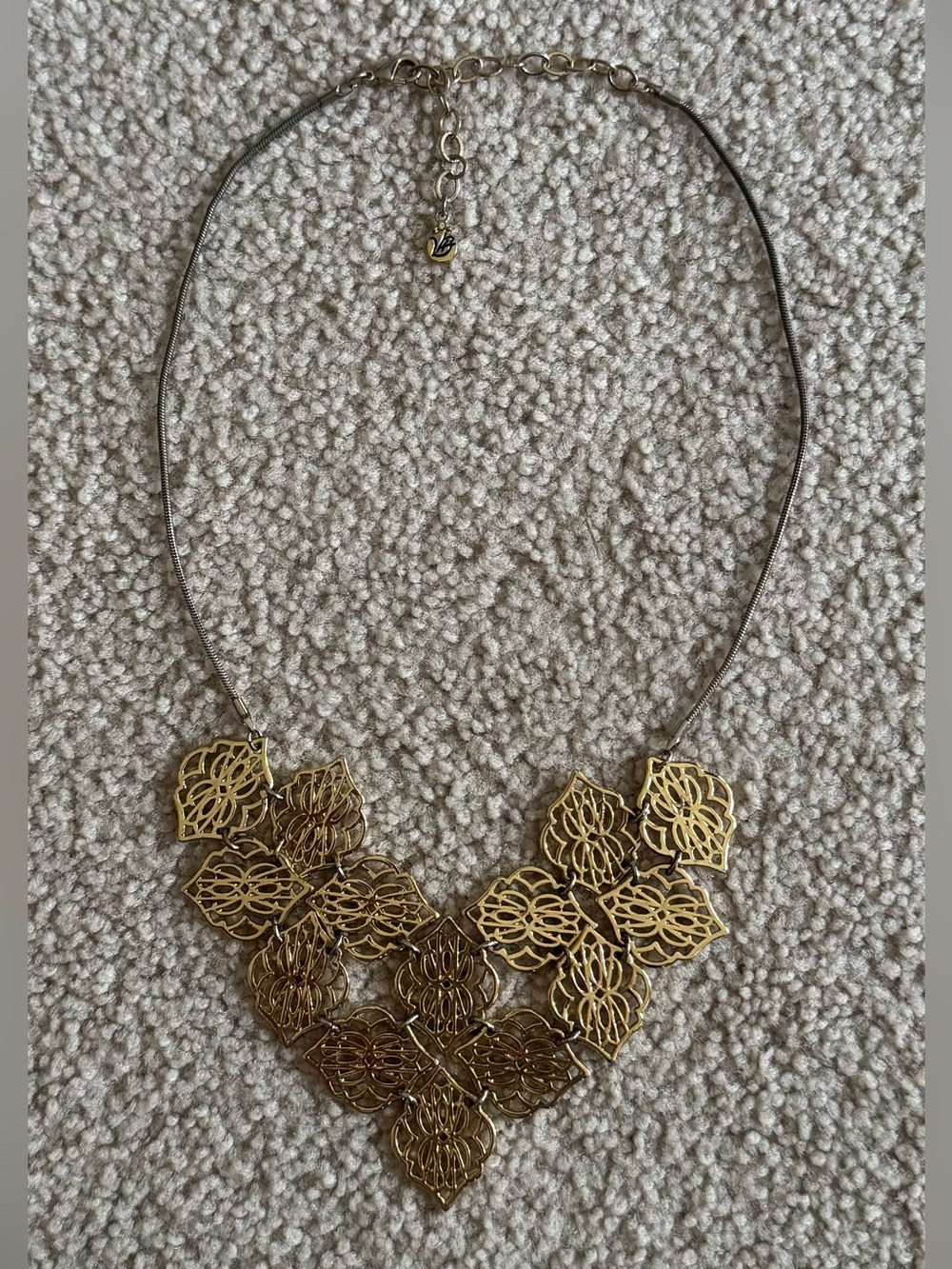 Vera Bradley Logo Statement Necklace